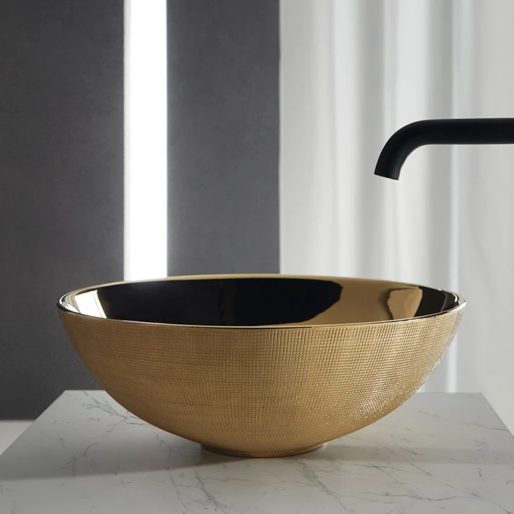 Bathco Håndvask Breston Bronze Glat 40 cm-0