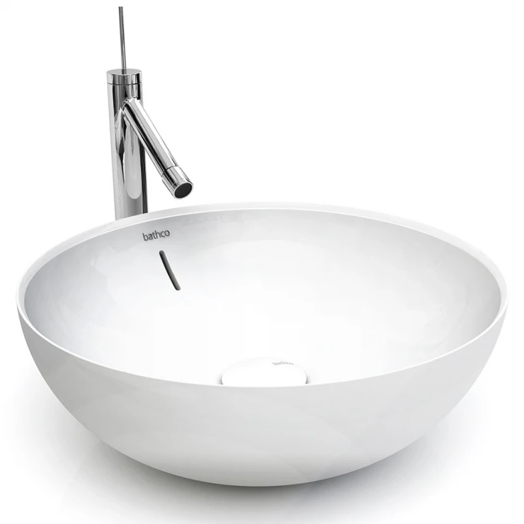 Bathco Håndvask Villarreal Hvid Glat 42 cm-1