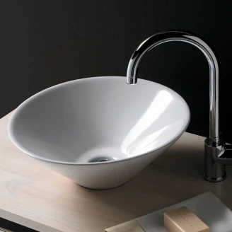 Bathco Håndvask Caceres Hvid Glat 42 cm