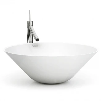 Bathco Håndvask Caceres Hvid Glat 43 cm-2