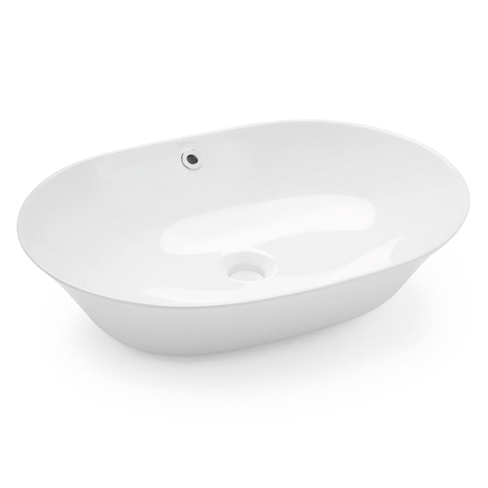 Bathco Håndvask New Toulouse Hvid Glat 59 cm