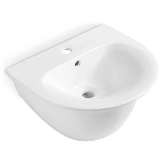 Bathco Håndvask Gante Hvid Glat 48 cm-2