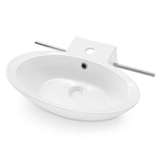 Bathco Håndvask TT2 Hvid Glat 60 cm-2