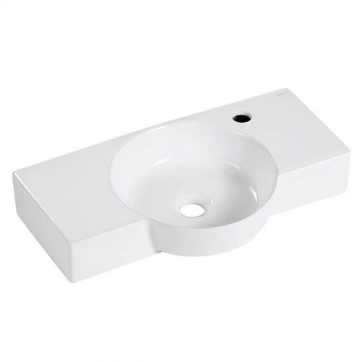 Bathco Håndvask Venecia Hvid Glat 60 cm-1