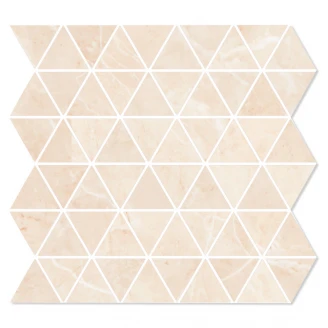 Marmor Mosaik Klinker Montargil Beige Tris Poleret 30x30 (5.7x5.7) cm