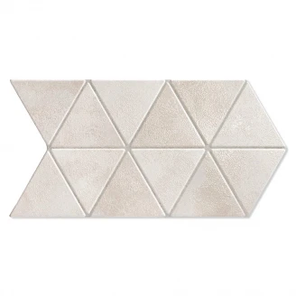 Klinker Triangle Beige Blank 28x49 cm-2