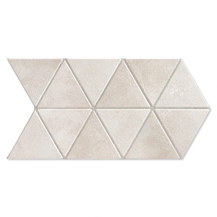 Klinker Triangle Beige Blank 28x49 cm-1