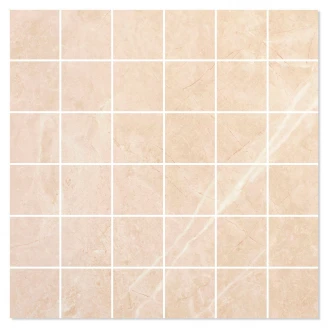 Mosaik Klinker Space Beige Satin 30x30 (5x5) cm-2