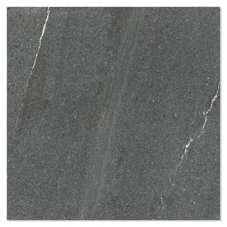 Klinker Mineral Mørkegrå Mat 100x100 cm-0