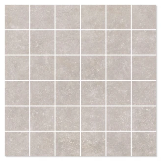 Mosaik Klinker <strong>Urbanica</strong>  Lysegrå Mat 30x30 (5x5) cm