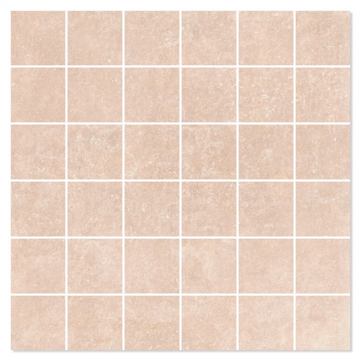 Mosaik Klinker Urbanica Beige Mat 30x30 (5x5) cm-0