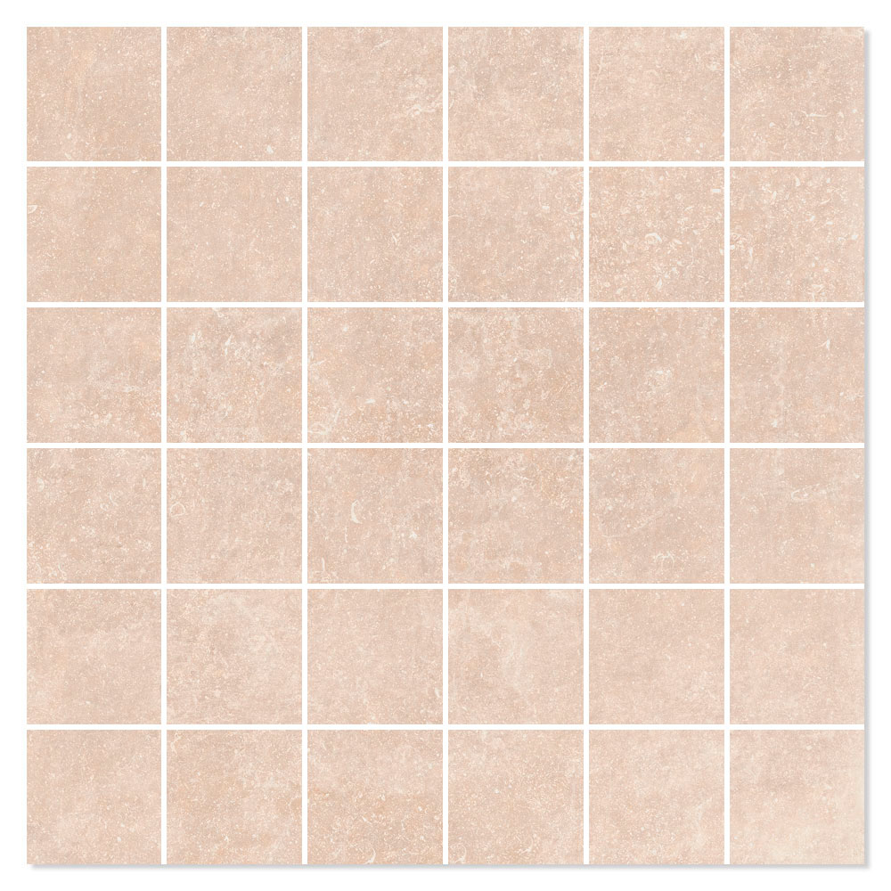 Mosaik Klinker Urbanica Beige Mat 30x30 (5x5) cm