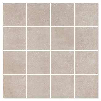 Mosaik Klinker Earthstone Beige Mat 30x30 (7x7) cm-2