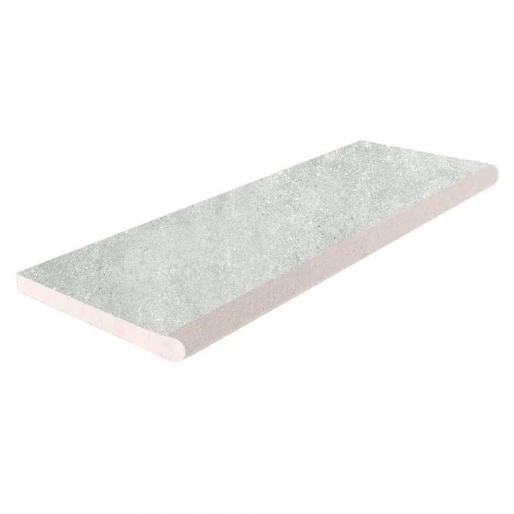 Poolkant Klinker Earthstone Grå Rund Mat 20x61 cm Tykkelse 20 mm-0