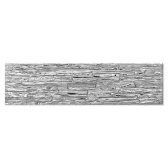 Dekor Vægflise Elite Mineral Sølv Blank 17x52 cm-2