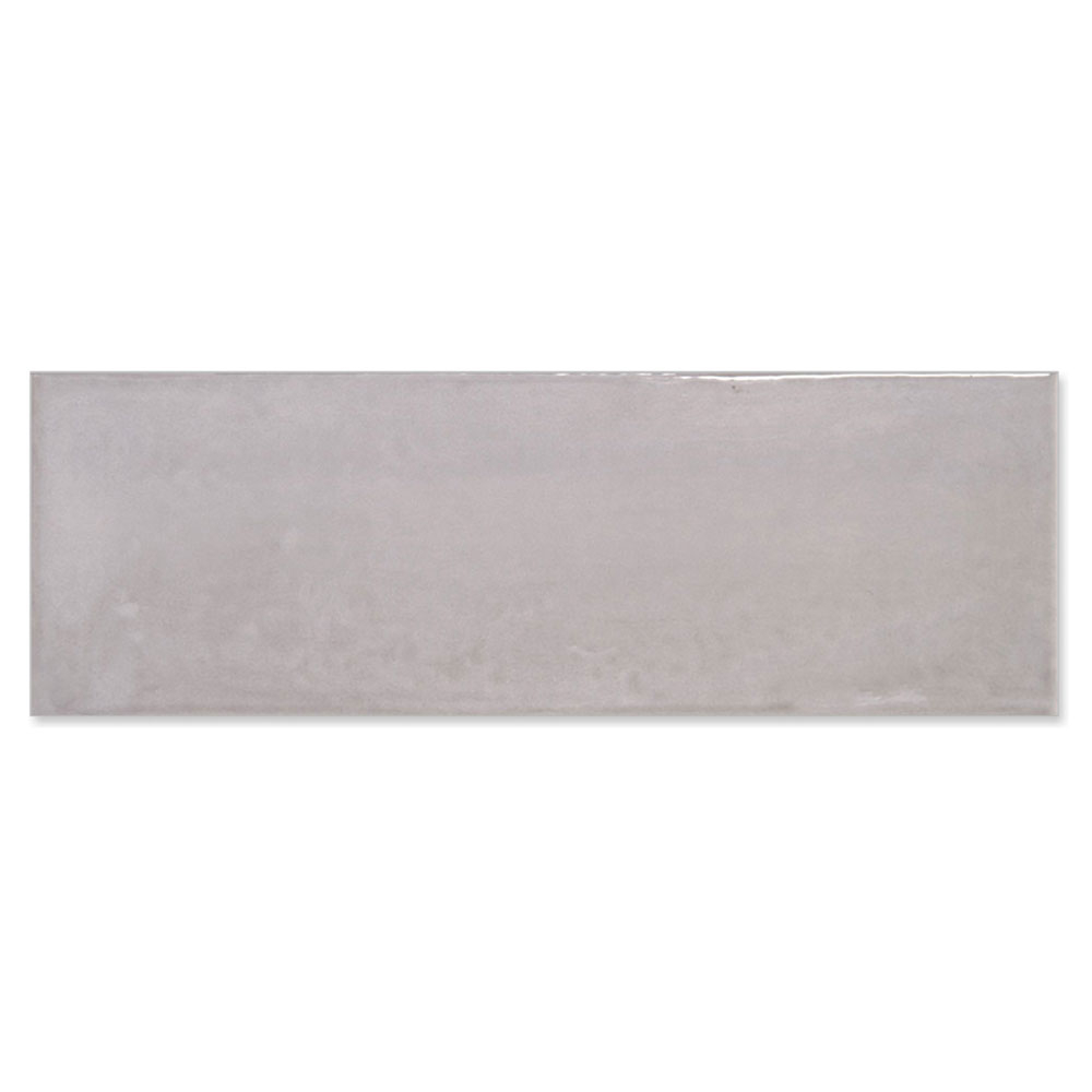 Vægflise Cocina Rustico Grå Mørk Blank 10x30 cm