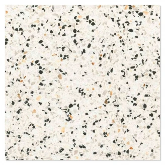 Klinker Terrazzo Harmony Hvid Mat 66x66 cm-2