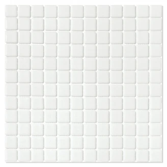 Poolmosaik Oceanic Hvid Blank 32x32 cm-2