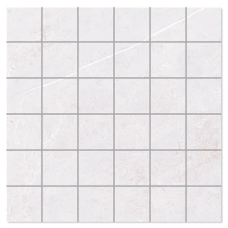 Mosaik Klinker <strong>Emperador</strong>  Lysegrå Mat 30x30 (5x5) cm