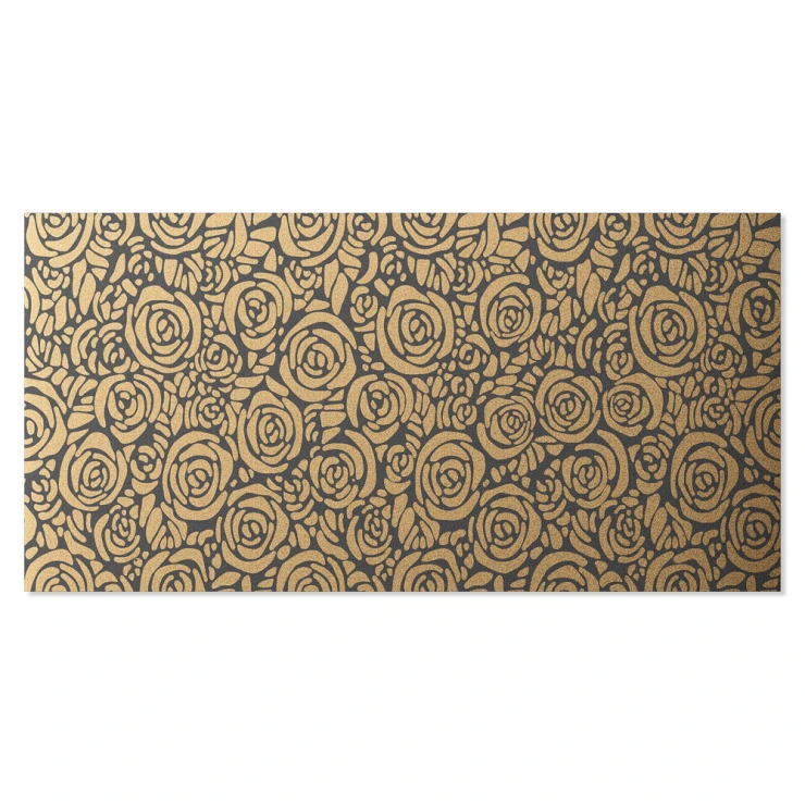 Vægflise Elite Print Guld Rose Blank 60x120 cm-1