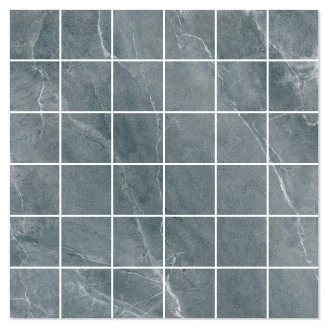 Marmor Mosaik Klinker <strong>Emperador Premium</strong>  Mørkegrå Mat 30x30 (5x5) cm