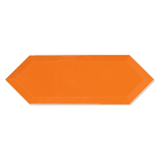 Vægflise <strong>Kaleidoscope Biselado</strong>  Orange Blank 10x30 cm