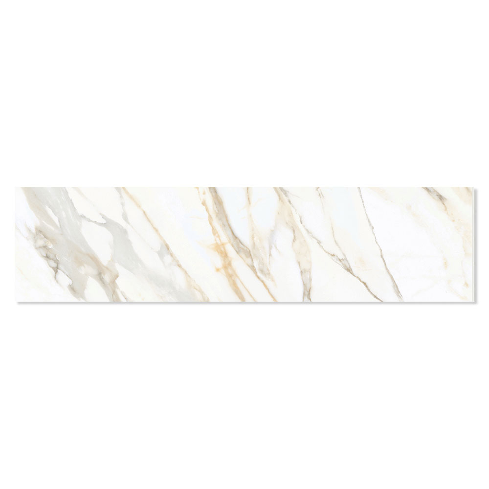 Unicomstarker Marmor Klinker Calacatta Gold Mat 15x60 cm