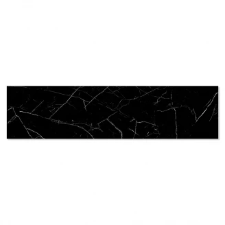 Unicomstarker Marmor Klinker Nero Marquinia Mat 15x60 cm-2