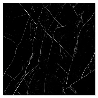 Unicomstarker Marmor Klinker Nero Marquinia Poleret 80x80 cm-2