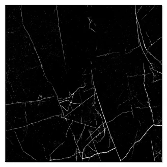 Unicomstarker Marmor Klinker Nero Marquinia Poleret 60x60 cm-2