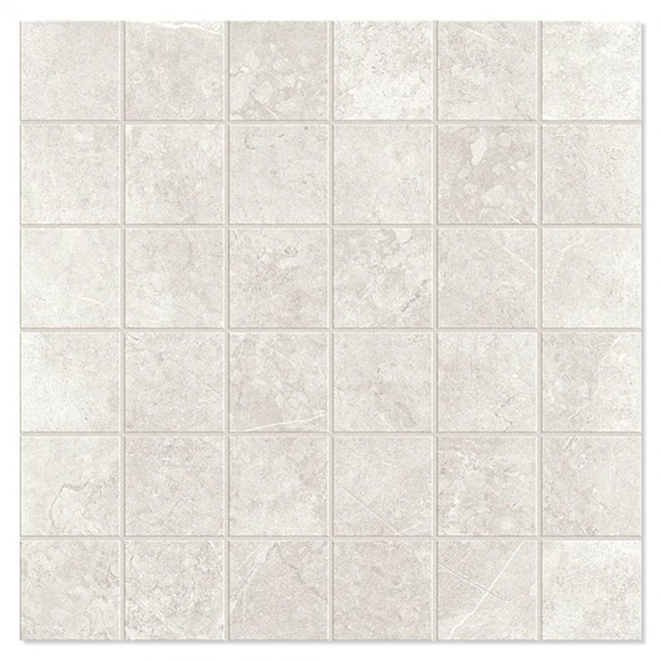 Unicomstarker Mosaik Klinker Evostone Ivory Mat 30x30 (5x5) cm-0