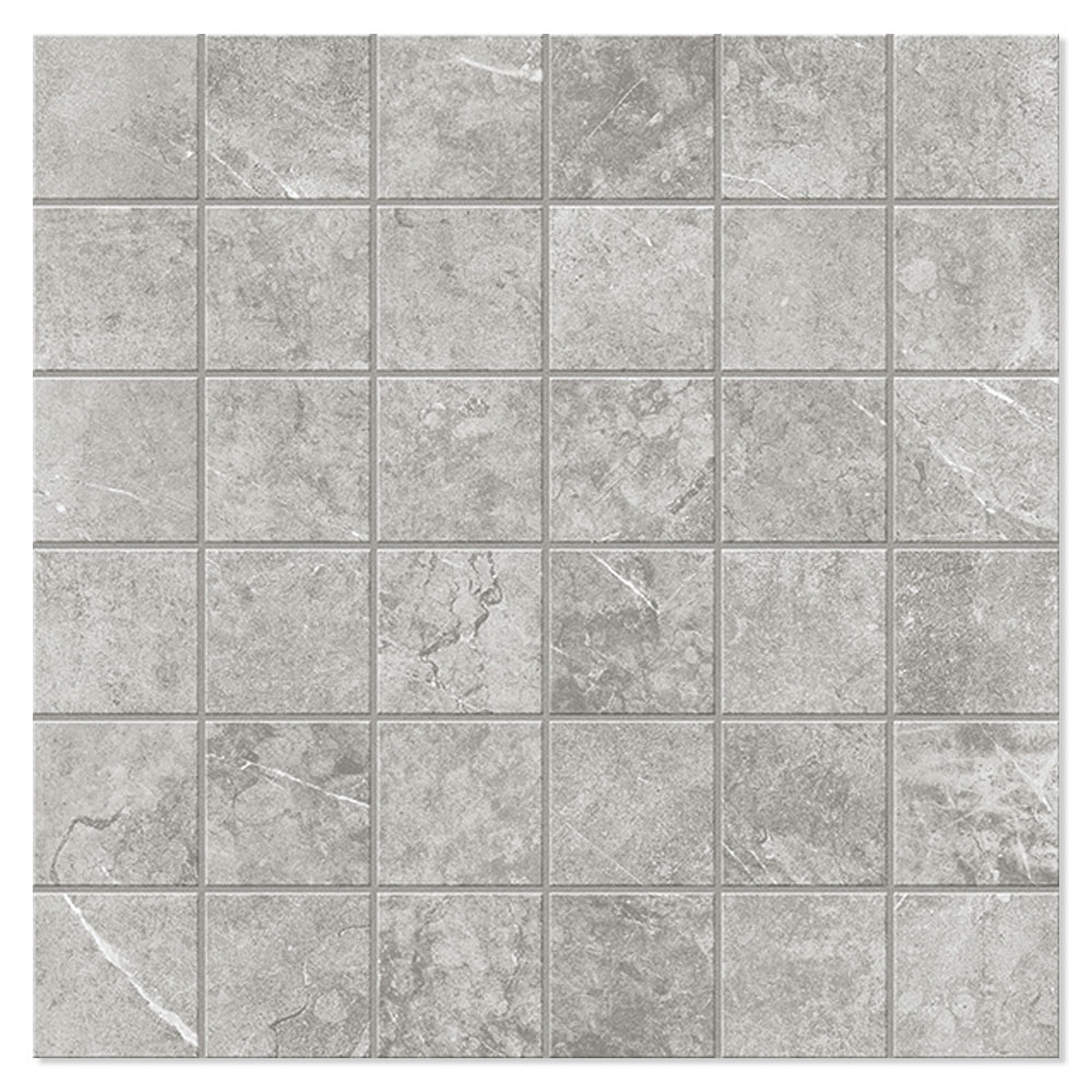 Unicomstarker Mosaik Klinker Evostone Mist Mat 30x30 (5x5) cm