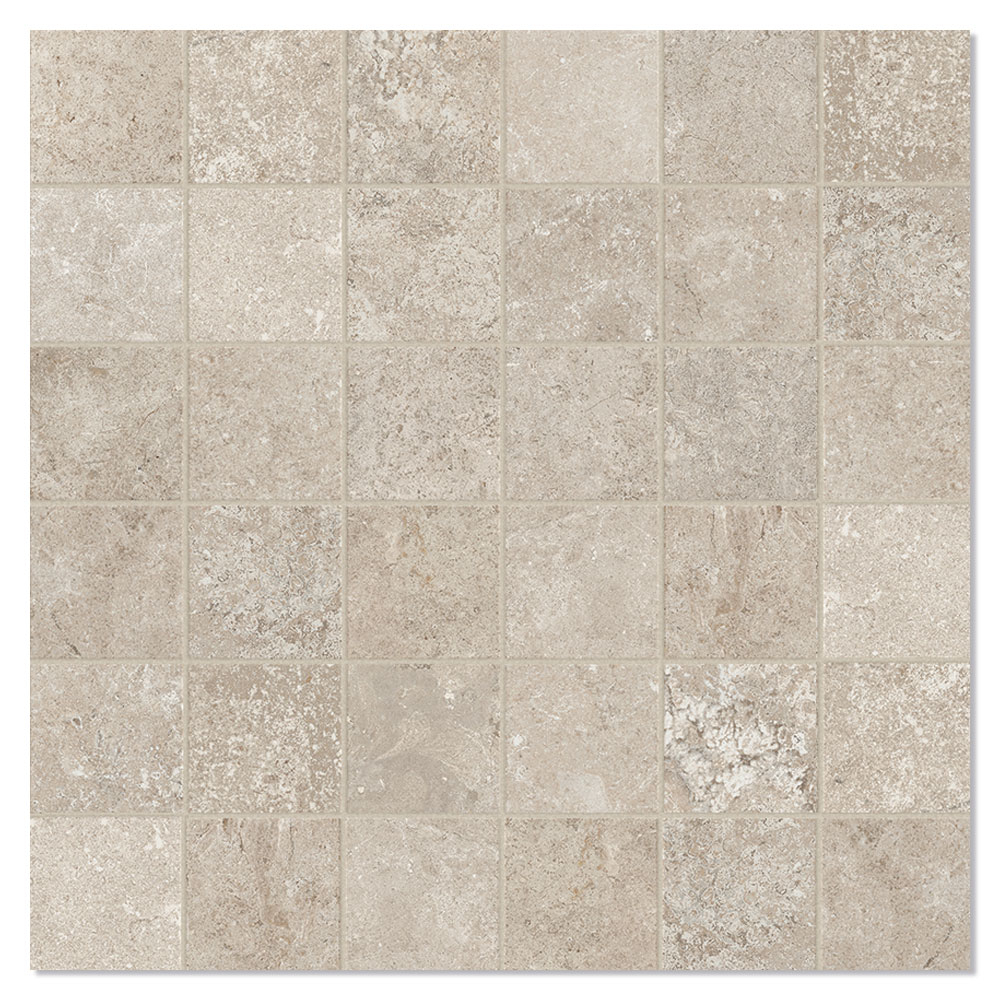 Unicomstarker Mosaik Klinker Pierre Neuve Noisette Mat 30x30 (5x5) cm