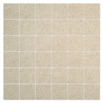 Mosaik Klinker Techstone Beige Mat 30x30 (5x5) cm-2