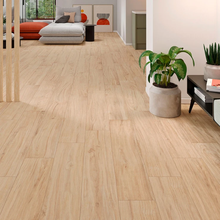 Træklinker Oakwood Naturlig Mat 23x120 cm-0