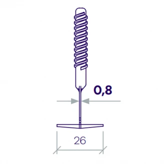 Niveausystem LS Gyre base 1 mm 100 st-2