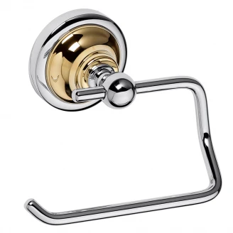 Toiletpapirholder uden Låg <strong>Solbacken</strong>  Guld-Krom