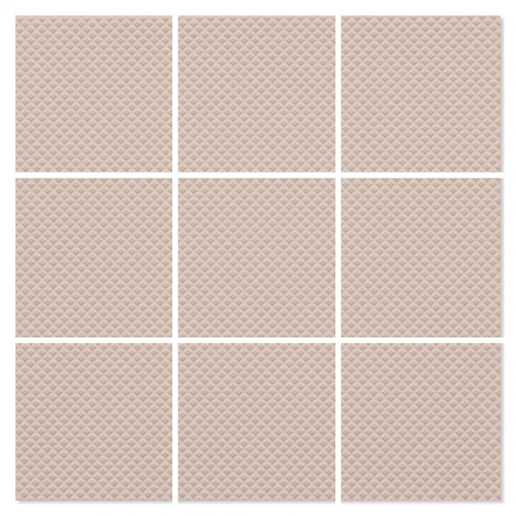 Mosaik Klinker Paintbox Beige-Waffle Matt-Relief 30x30 (10x10) cm-0