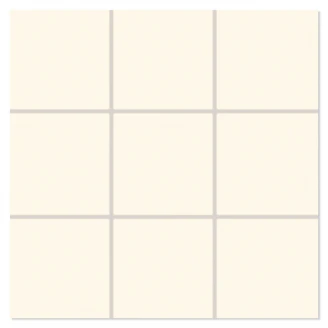 Mosaik Klinker Paintbox Lys Beige Matt 30x30 (10x10) cm-2