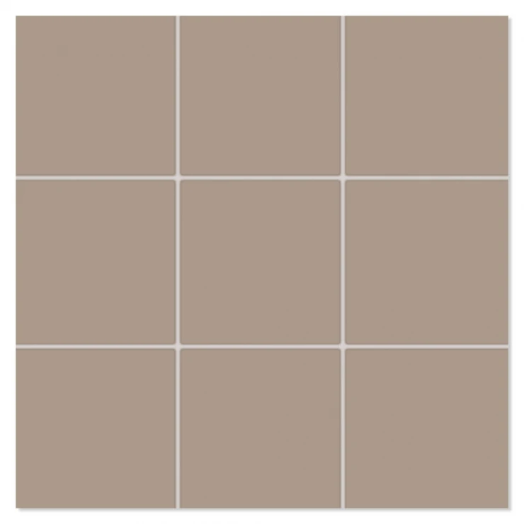 Mosaik Klinker Paintbox Beige-Grå Matt 30x30 (10x10) cm-0