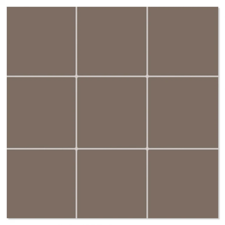 Mosaik Klinker Paintbox Mørk Grå-Beige Matt 30x30 (10x10) cm-0