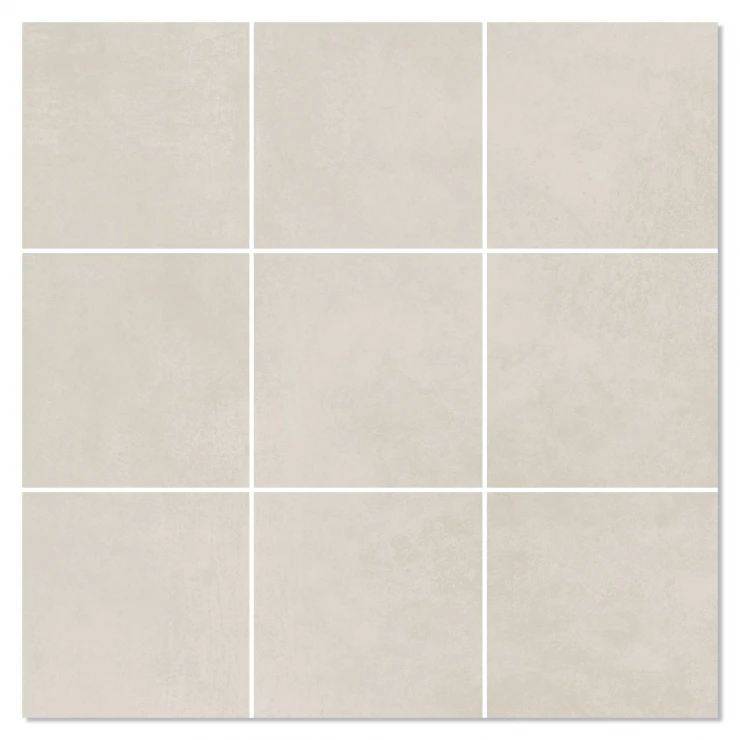 Mosaik Klinker Montana Beige Mat 30x30 (10x10) cm-0