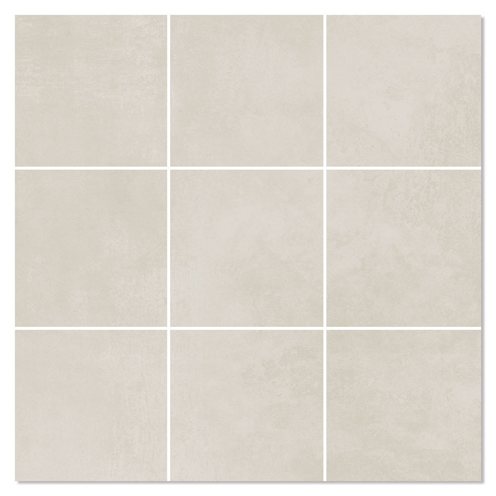 Mosaik Klinker Montana Beige Mat 30x30 (10x10) cm