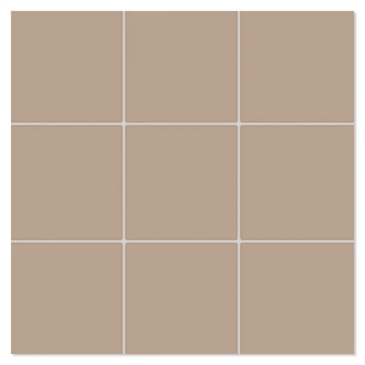 Mosaik Klinker Paintbox Beige-Brun Matt 30x30 (10x10) cm-0