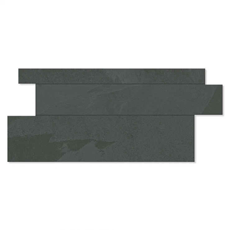 Unicomstarker Dekor Vægflise Brazilian Slate Pencil Grey Mat 30x60 cm-0