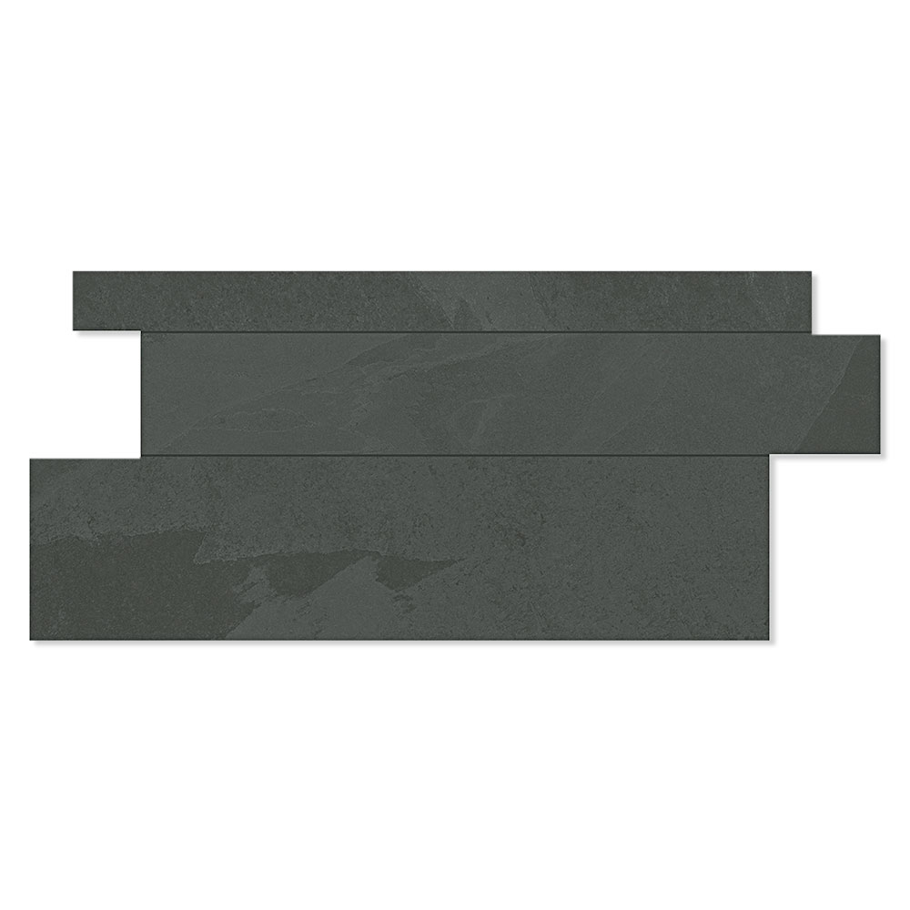 Unicomstarker Dekor Vægflise Brazilian Slate Pencil Grey Mat 30x60 cm