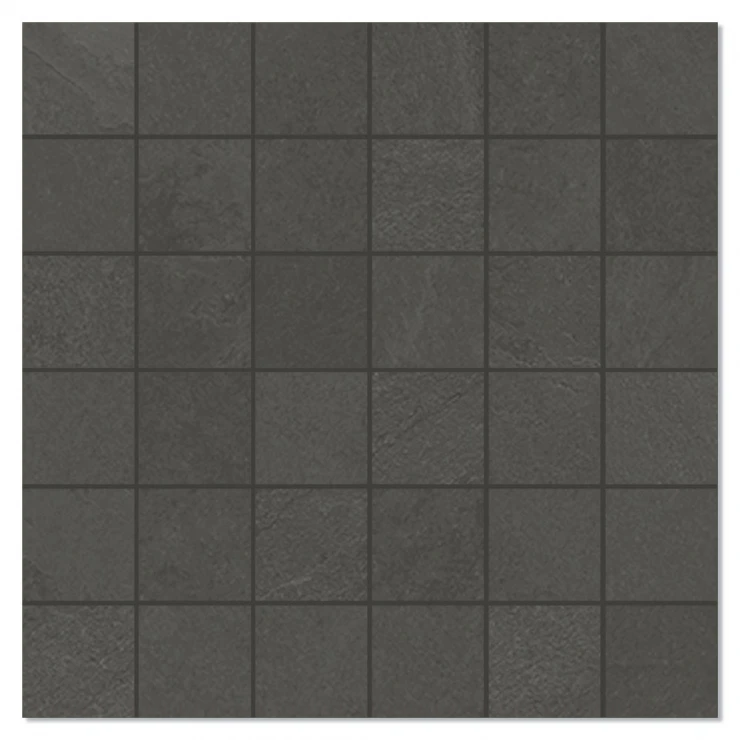 Unicomstarker Mosaik Klinker Brazilian Slate Pencil Grey Mat 30x30 (5x5) cm-0