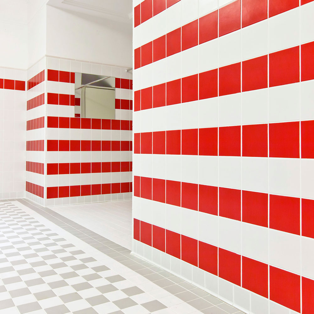 Klinker Paintbox Rød Matt 20x20 cm | Hill Ceramic®