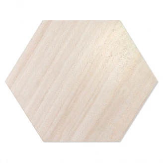 Heksagon Klinker Spark Beige Mat 49x56 cm-2