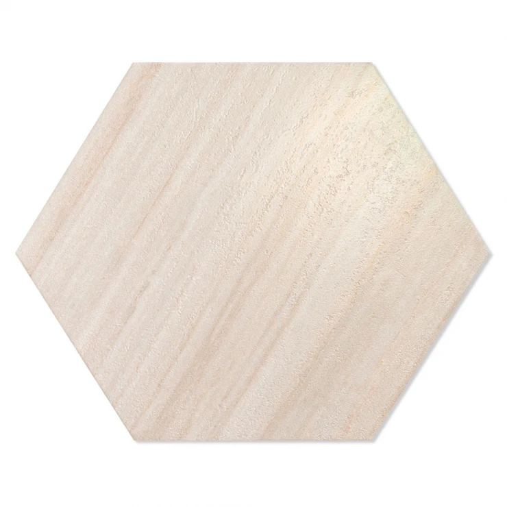 Heksagon Klinker Spark Beige Mat 49x56 cm-1